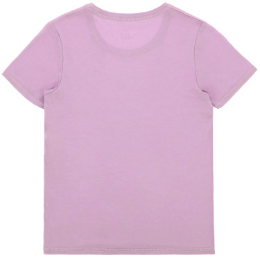 T-shirt enfant et junior Je t'aime Equithème Bonnie Mauve Violet