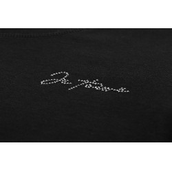 T-shirt Je t'aime Equithème Bonnie femme Noir