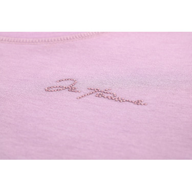 T-shirt Je t'aime Equithème Bonnie femme Mauve Violet T-shirt Je t'aime Equithème Bonnie femme Mauve Violet
