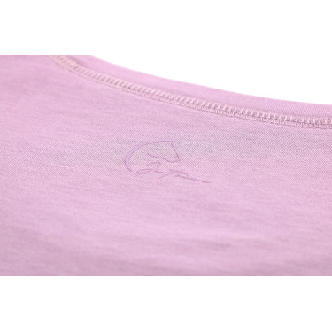 T-shirt Je t'aime Equithème Bonnie femme Mauve Violet T-shirt Je t'aime Equithème Bonnie femme Mauve Violet