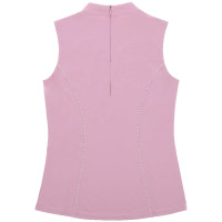 T-shirt sans manches Je t'aime Equithème Carla femme Mauve Violet