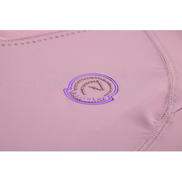 T-shirt sans manches Je t'aime Equithème Carla femme Mauve Violet T-shirt sans manches Je t'aime Equithème Carla femme Mauve Violet