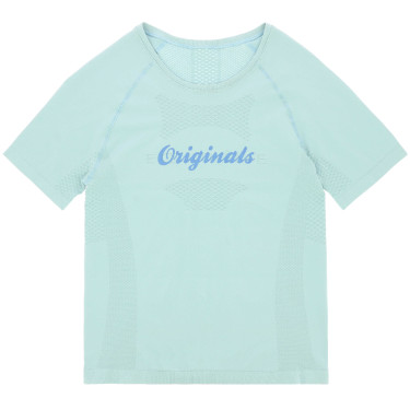 T-Shirt seamless manches courtes Equithème Elena femme