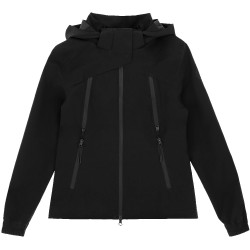 Veste imperméable Je t'aime Equithème Astrid femme Noir