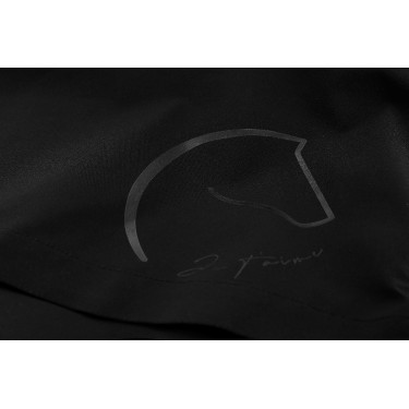 Veste imperméable Je t'aime Equithème Astrid femme Noir