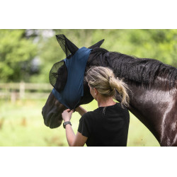 Masque anti-mouches Lycra Lami-Cell Bleu Masque anti-mouches Lycra Lami-Cell Bleu