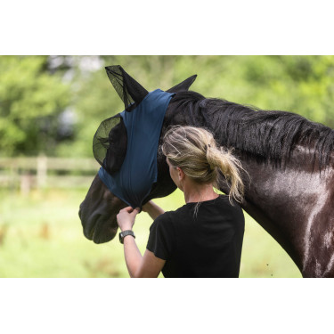 Masque anti-mouches Lycra Lami-Cell Bleu Masque anti-mouches Lycra Lami-Cell Bleu