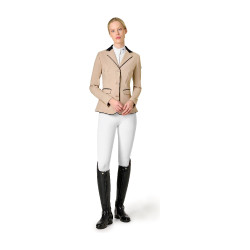 Veste de concours Equestrian Stockholm Classic femme Sable Beige