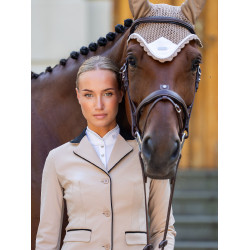 Veste de concours Equestrian Stockholm Classic femme Sable Beige