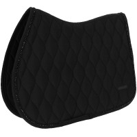 Tapis de selle mixte Equithème Pearl Noir
