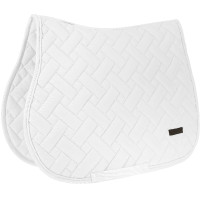 Tapis de selle mixte Equithème Starlet Blanc Tapis de selle mixte Equithème Starlet Blanc