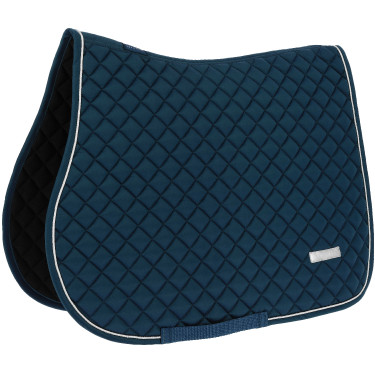 Tapis de selle mixte Equithème Nacre Bleu