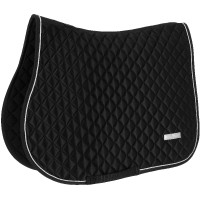 Tapis de selle mixte Equithème Nacre Noir