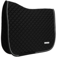 Tapis de selle dressage Equithème Nacre Noir