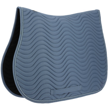 Tapis de selle mixte Riding World Wave Bleu
