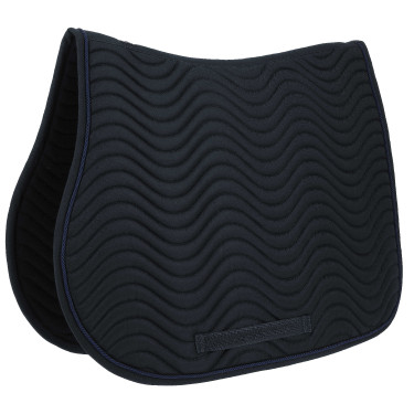 Tapis de selle mixte Riding World Wave Marine Bleu marine Tapis de selle mixte Riding World Wave Marine Bleu marine