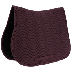 Tapis de selle mixte Riding World Wave Bordeaux