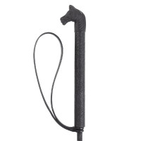 Cravache d'équitation Covalliero tête de cheval Noir Cravache d'équitation Covalliero tête de cheval Noir