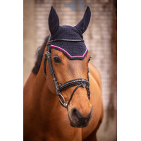 Bonnet Pénélope Diamant Marine / fuchsia Bleu Bonnet Pénélope Diamant Marine / fuchsia Bleu