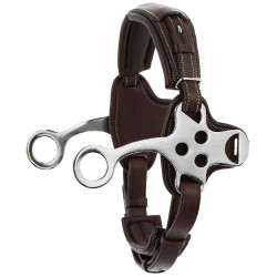 Muserolle pour hackamore Norton Compet Havane Marron