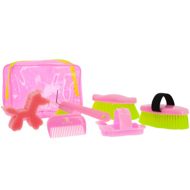 Kit de pansage Hippotonic Junior Rose