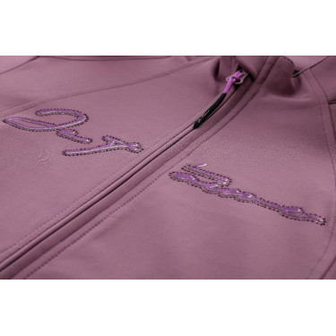 Gilet Je t'aime Equithème Ilona femme Lilas Violet Gilet Je t'aime Equithème Ilona femme Lilas Violet