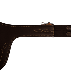 Sangle bavette Kentucky Marron