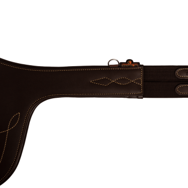 Sangle bavette Kentucky Marron