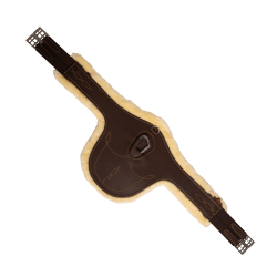 Sangle bavette mouton Kentucky Marron