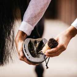 Petit cure-pieds Kentucky Marron