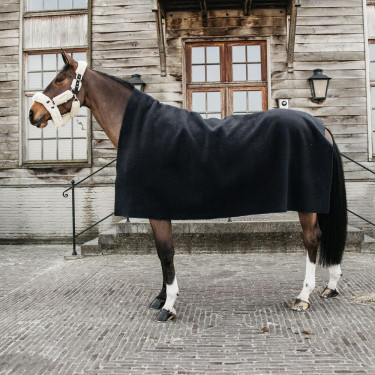 Couverture Séchante Carré Heavy Kentucky Noir
