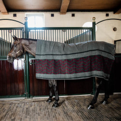 Couverture Séchante Carré Heavy Fishbone Kentucky Bordeaux Couverture Séchante Carré Heavy Fishbone Kentucky Bordeaux