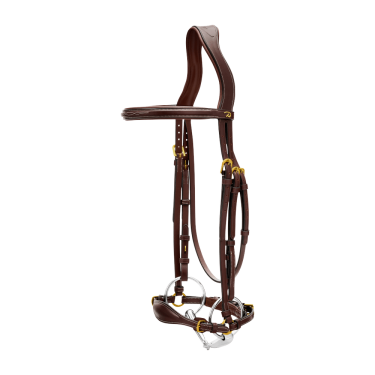 Bridon Muserolle Allemande Ajustable D Collection by Dy'on