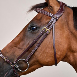 Bridon Muserolle Allemande Ajustable D Collection by Dy'on