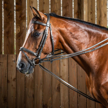 Rênes allemandes Hunter 1/2 Working By Dy'on Noir