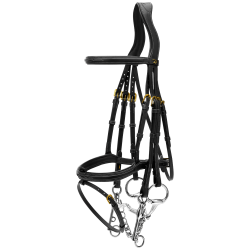 Bride Muserolle Combinée D Collection by Dy'on Noir