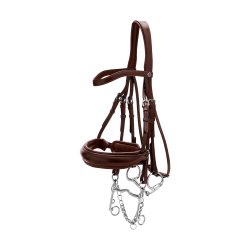 Bride Muserolle Large Mat Working By Dy'on Brun Marron Bride Muserolle Large Mat Working By Dy'on Brun Marron