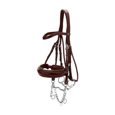 Bride Muserolle Large Mat Working By Dy'on Brun Marron Bride Muserolle Large Mat Working By Dy'on Brun Marron