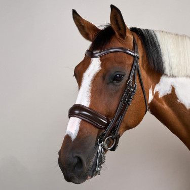 Bride Muserolle Large Mat Working By Dy'on Brun Marron Bride Muserolle Large Mat Working By Dy'on Brun Marron