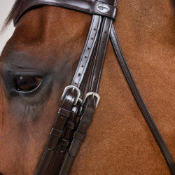 Bride Muserolle Large Mat Working By Dy'on Brun Marron Bride Muserolle Large Mat Working By Dy'on Brun Marron