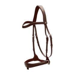 Bridon Working by Dy'on avec liberté de mouvement Marron Bridon Working by Dy'on avec liberté de mouvement Marron