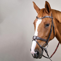 Bridon Working by Dy'on avec liberté de mouvement Marron Bridon Working by Dy'on avec liberté de mouvement Marron