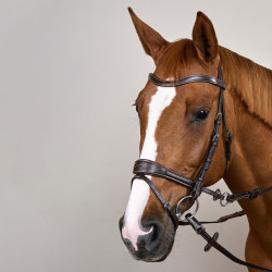 Bridon Working by Dy'on avec liberté de mouvement Marron Bridon Working by Dy'on avec liberté de mouvement Marron