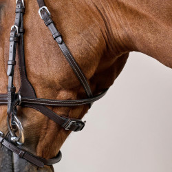 Bridon Working by Dy'on avec liberté de mouvement Marron Bridon Working by Dy'on avec liberté de mouvement Marron