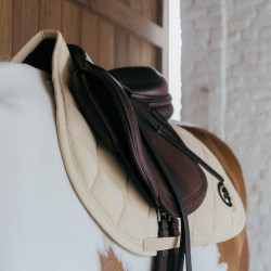 Tapis de selle Kentucky Wave Jumping Beige