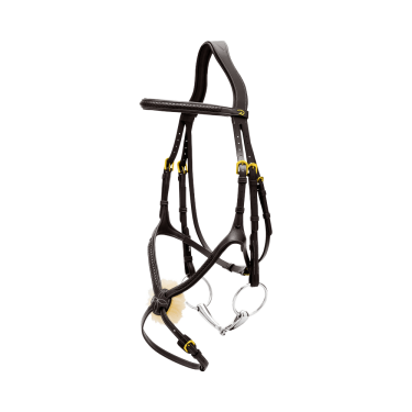 Bridon Muserolle Croisée Tressée D Collection Dy'on