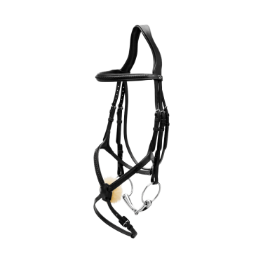 Bridon Muserolle Croisée Tressée New English Collection Dy'on