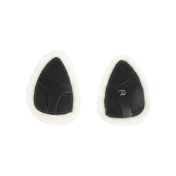 Pad de protection de collier de chasse en mouton Vegan Dy'on Noir Pad de protection de collier de chasse en mouton Vegan Dy'on Noir