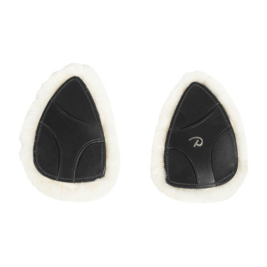 Pad de protection de collier de chasse en mouton Vegan Dy'on Noir