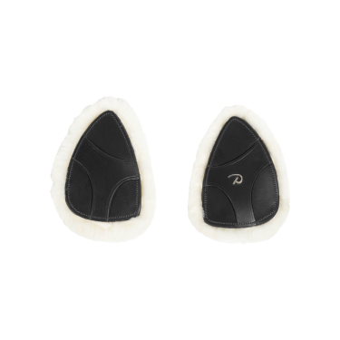 Pad de protection de collier de chasse en mouton Vegan Dy'on Noir Pad de protection de collier de chasse en mouton Vegan Dy'on Noir